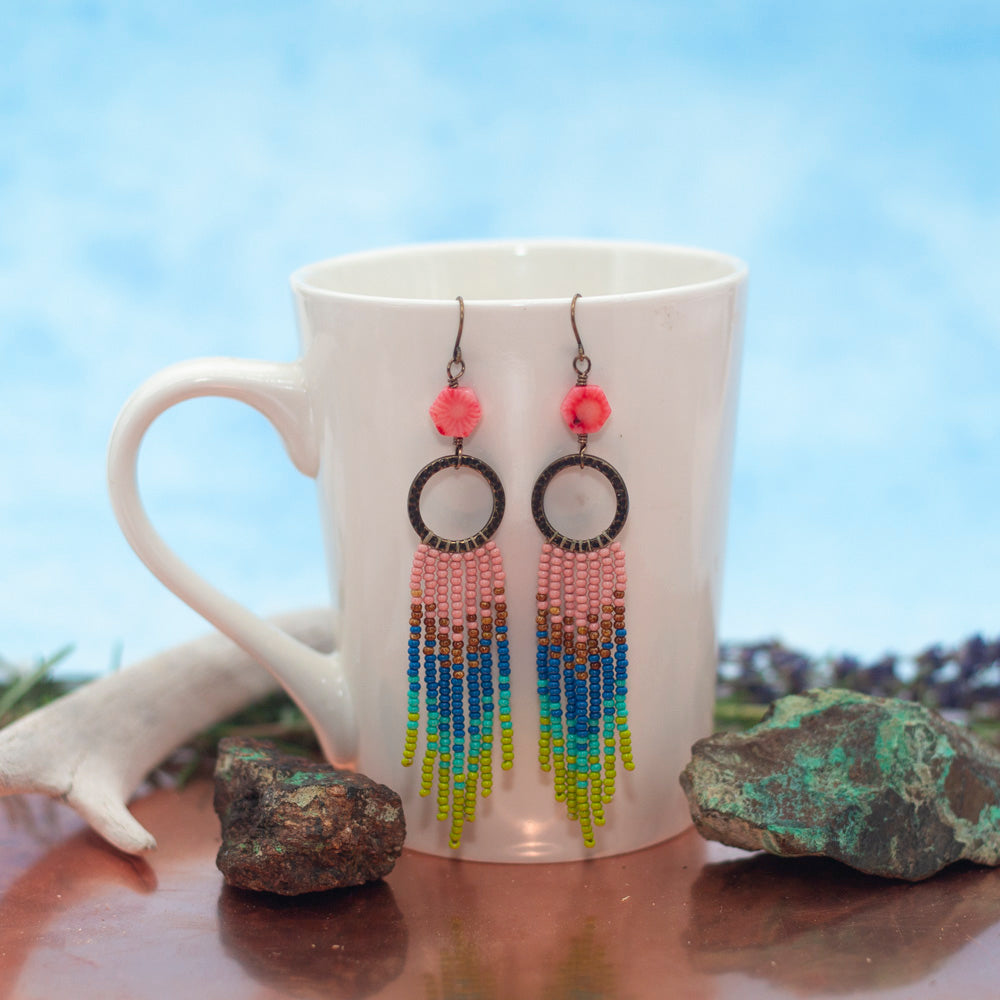 Ramble on Rose Earrings