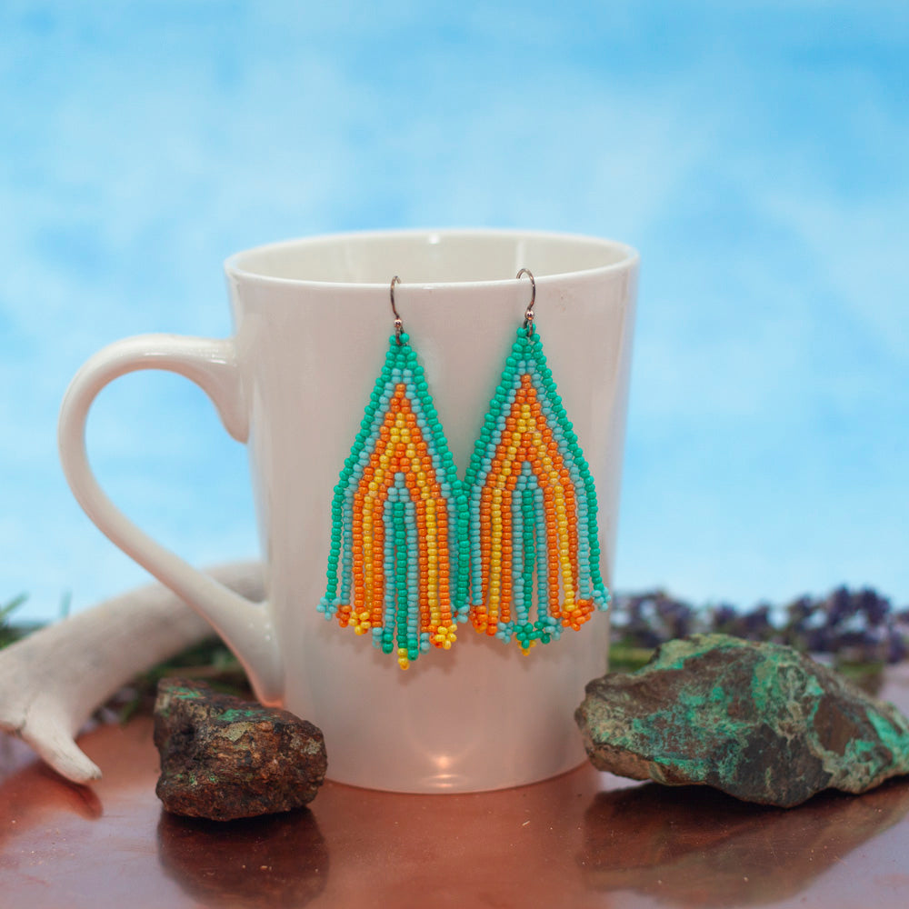 Golden Hour Lagoon Earrings