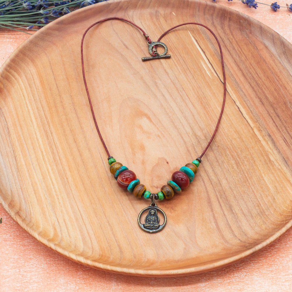 Serene Buddha Medley Necklace